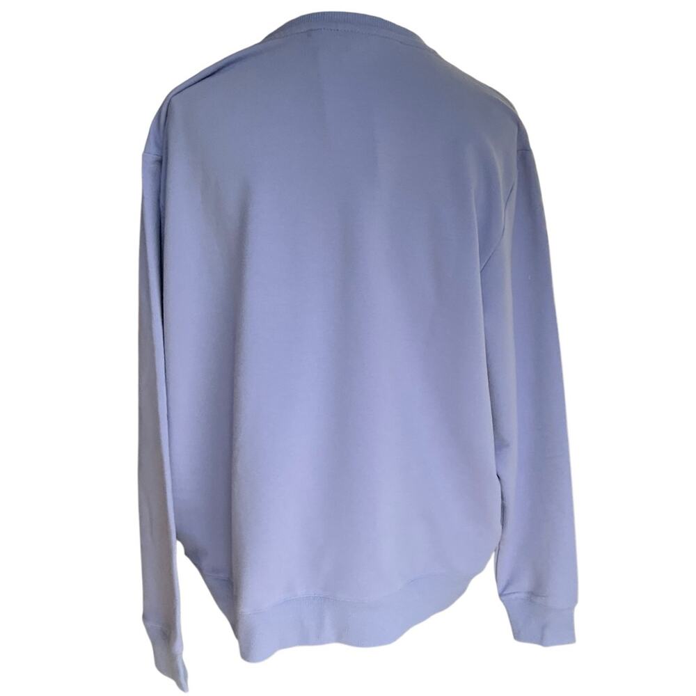 FILA Women’s Purple Active French Terry Crewneck Sweatshirts Size XXL NWT - Picture 2 of 7